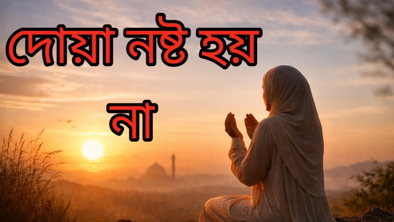 আপনার দোয়া কি কবুল হয়নি? এই ভিডিওটা দেখুন..