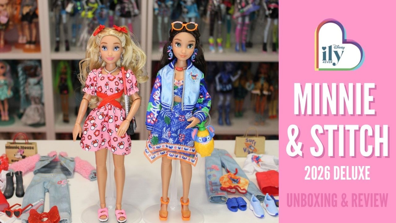 Disney ILY 4Ever Minnie & Stitch, 2026 Deluxe Amazon Exclusive - Unboxing & Review