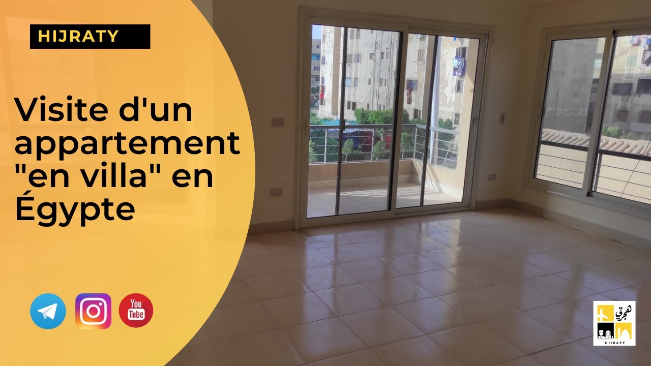 Visite d'un appartement 🏠 en Egypte 🇪🇬
