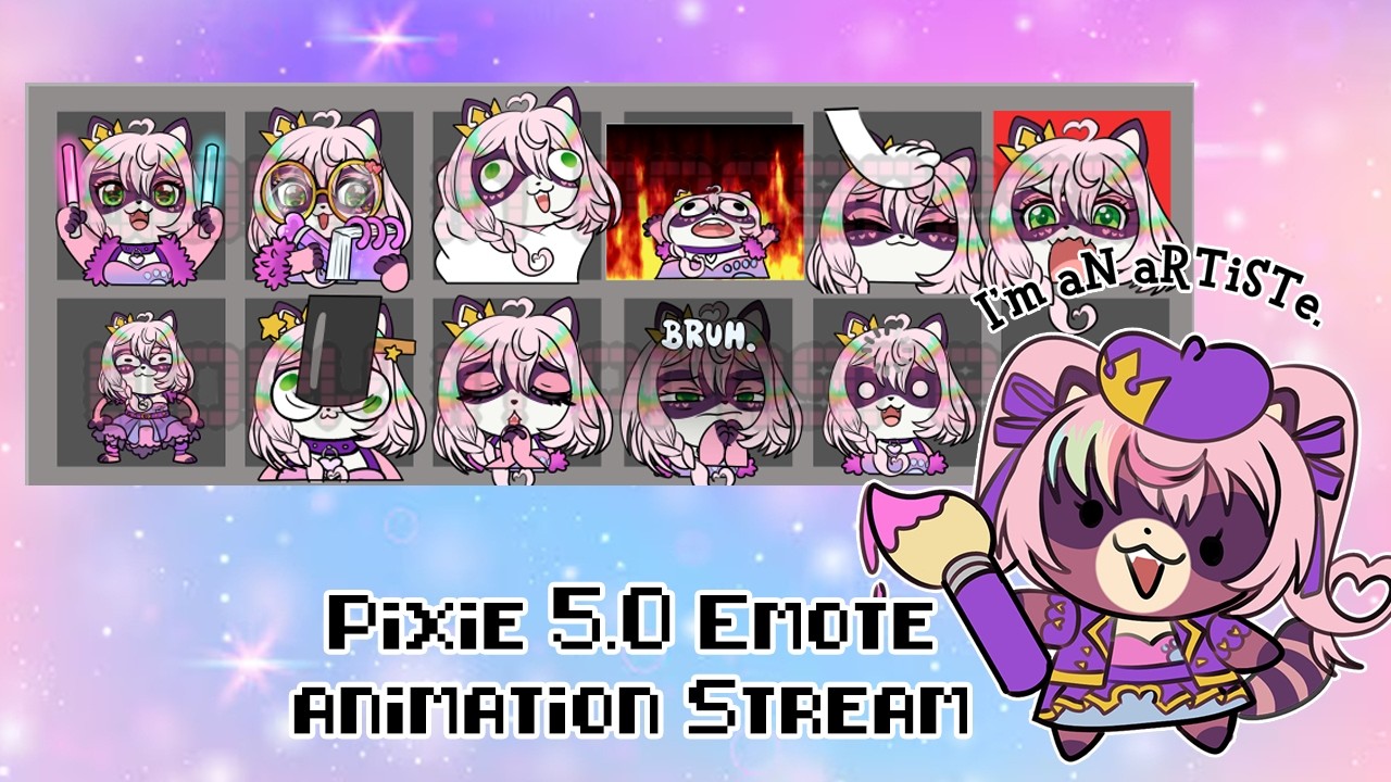 Pixie 5.0 Emote Animation Stream