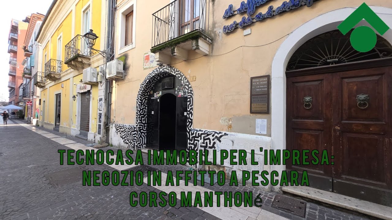 Negozio in afitto a Pescara, Corso Manthonè.