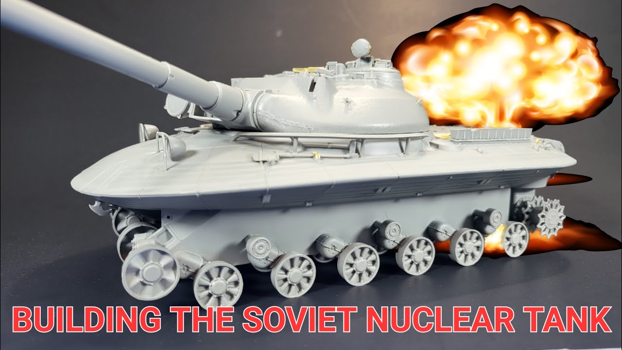 Building The Soviet Nuclear Bomb tank (Takom Object 279)