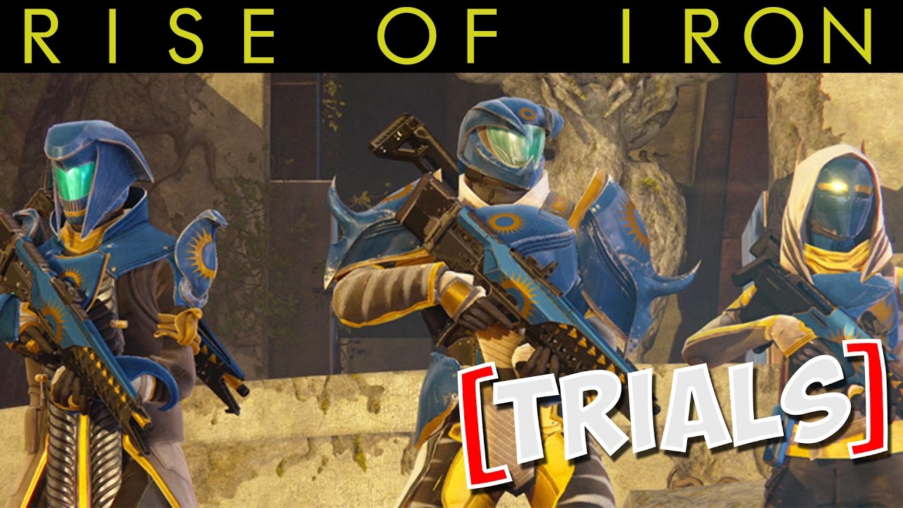 Destiny Rise of Iron: New Trials of Osiris legendary Weapons and Armor! Year 3 Flawless weapons!