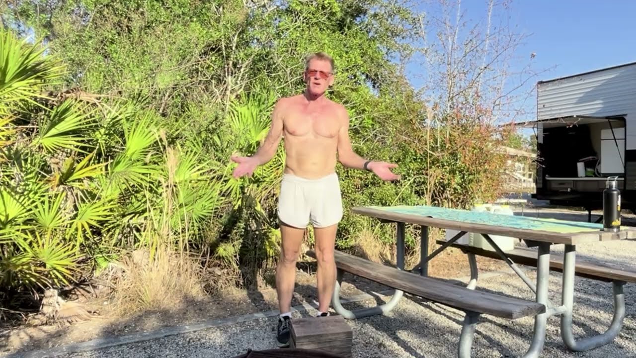 How to exercise while traveling in a RV. Over 65 Focus!