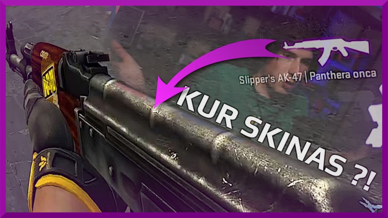 Retas CS:GO Bug'as? Kažkodėl Žaidime Nerodo AK Skin'o ??? [Stream Momentai]