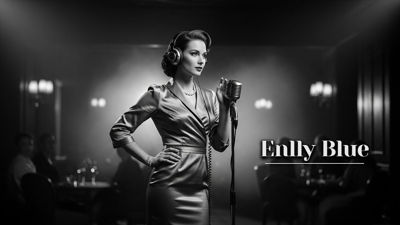 Enlly Blue - Slow Burn | Soul Blues Rhythm (Gritty 1950s Vibe, Classic Guitar & Snare Shuffle)