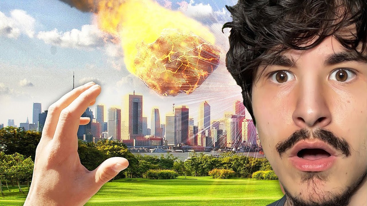 Dev Meteor Şehre Düştü!