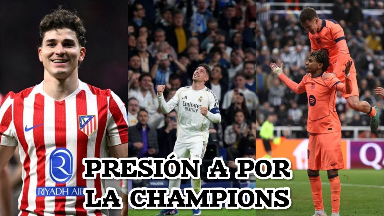 REAL MADRID, BARCELONA Y ATLÉTICO ¿QUIÉN LLEGARÁ MÁS LEJOS? COLAB NICO VAN CRUYFF