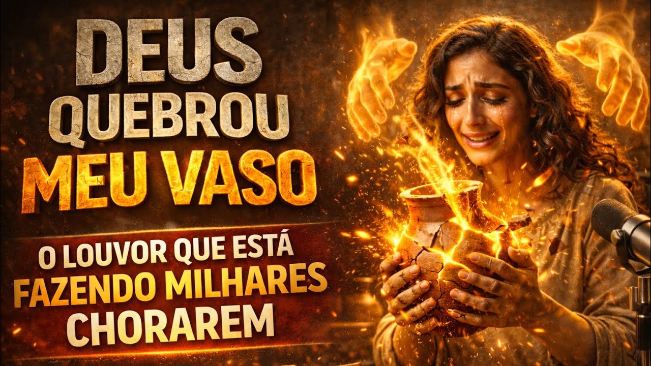 DEUS QUEBROU MEU VASO – O LOUVOR QUE ESTÁ FAZENDO MILHARES CHORAREM 