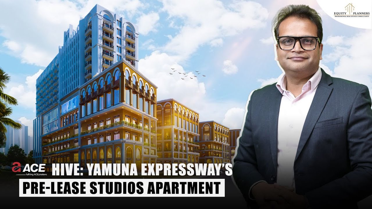 Is ACE HIVE  the Next Big Commercial Landmark on Yamuna Expressway? | Ultra-Luxury Studio Apartment