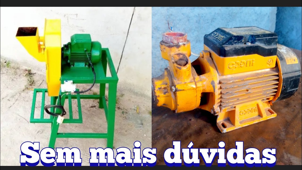 Conheça o Motor Ideal pra uma Moagem de Amendoim Caseira.
