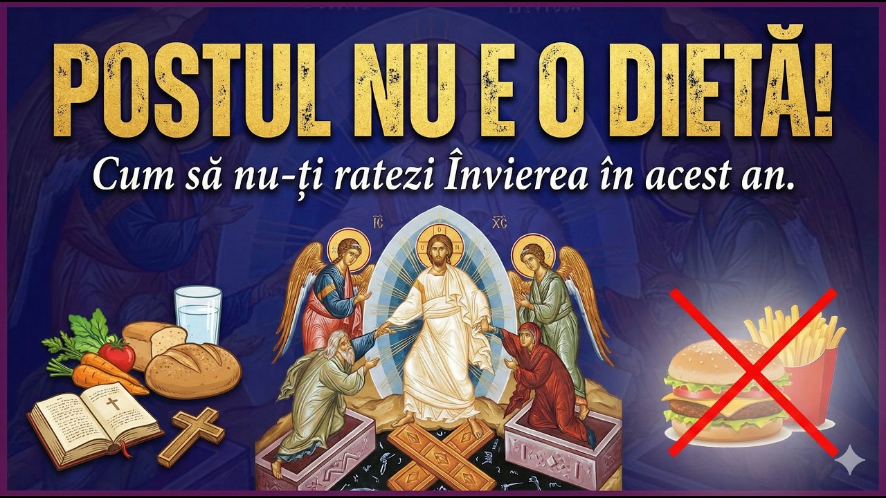 Începe Postul Mare: Cum să nu-ți ratezi Învierea. Ghid complet pentru trup și suflet