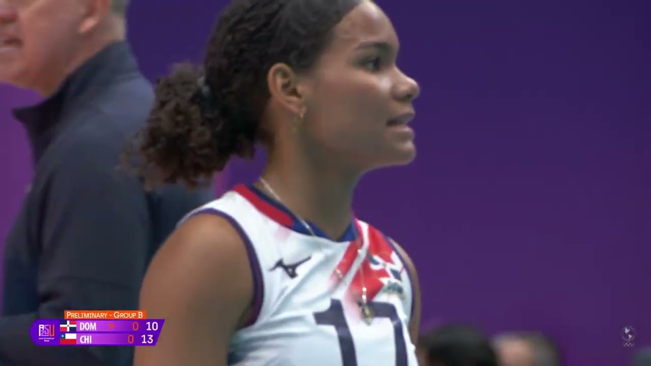 Chile vs República Dominicana - Volleyball - Clasificatorios - Juegos Panamericanos Junior ASU 2025