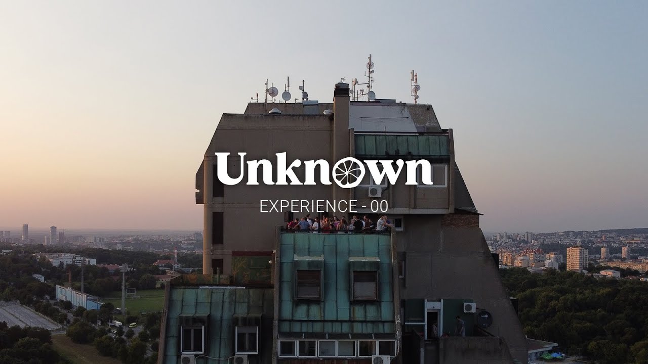 Rooftop Sunset House Music Mix | Banjica, Belgrade, Serbia | Unknown Experience #00