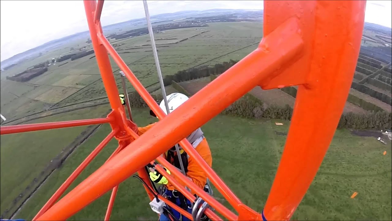 Maketu 120m Mast Installation Video