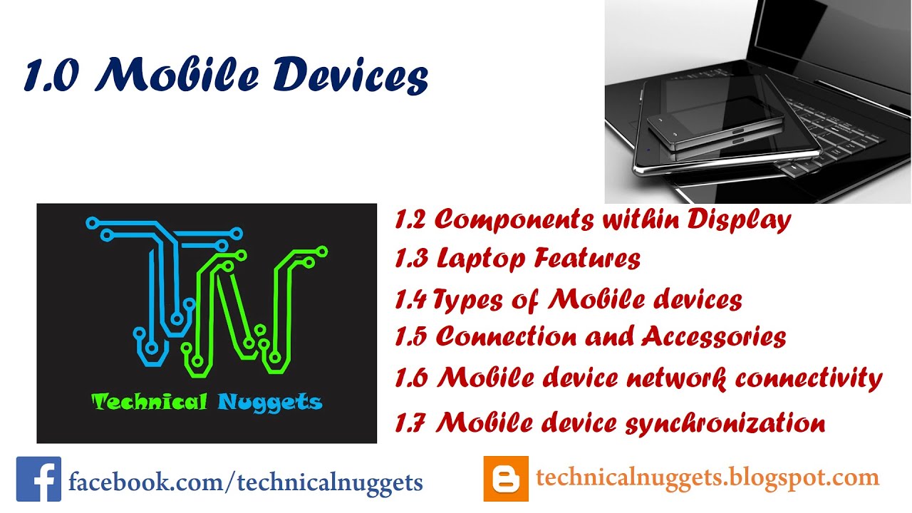 CompTIA A+ 200-1001 | Mobile Devices Part 2 in Hindi | Nugget No.2