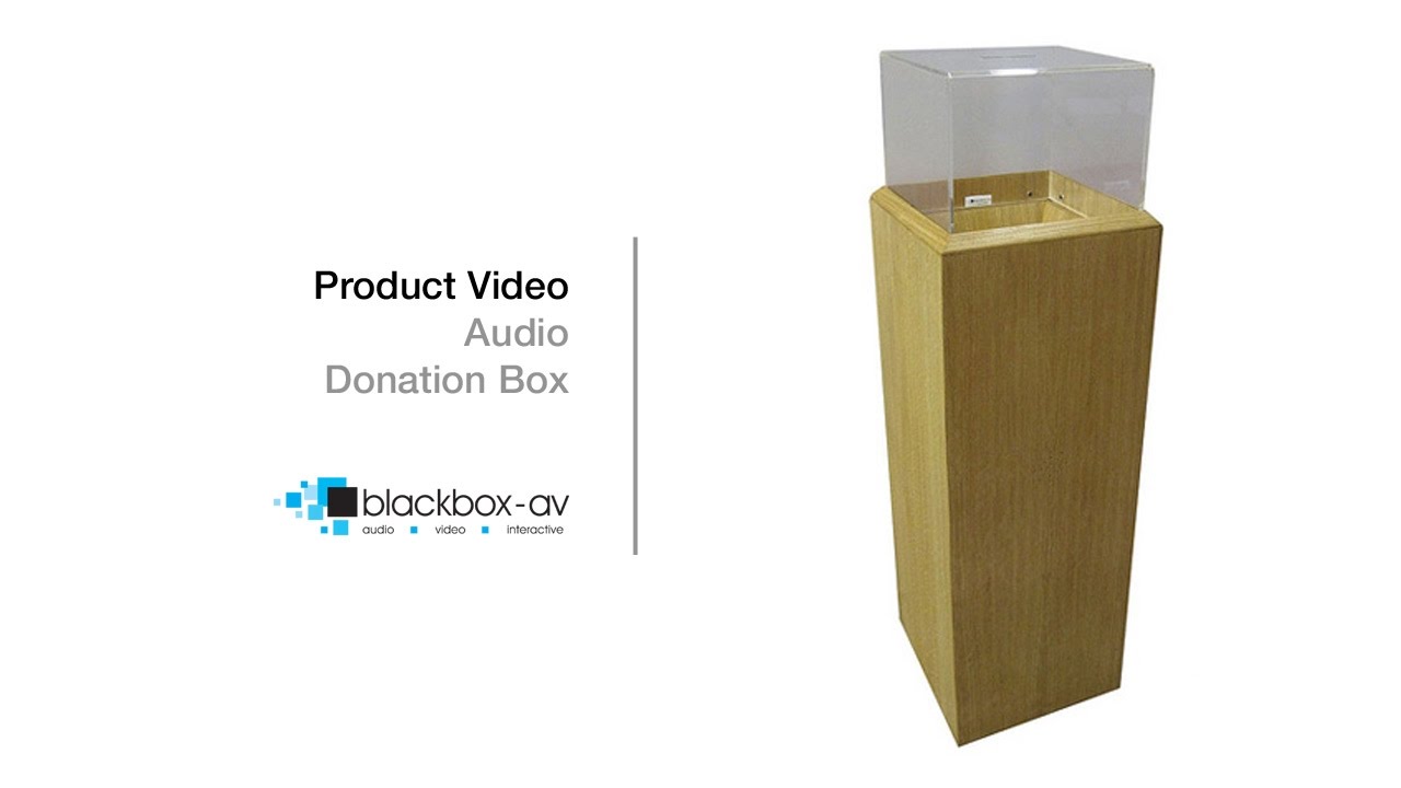 Audio Donation Box Product Demo