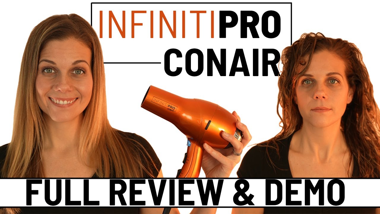 Best Professional Hair Dryers – Conair Infiniti Pro Salon Dryer – Everyday Natural Hair Look