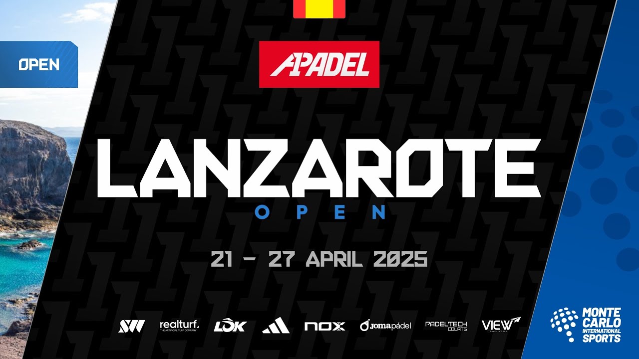 LIVE ROUND OF 32 LANZAROTE OPEN (CENTRAL COURT - DAY 2)