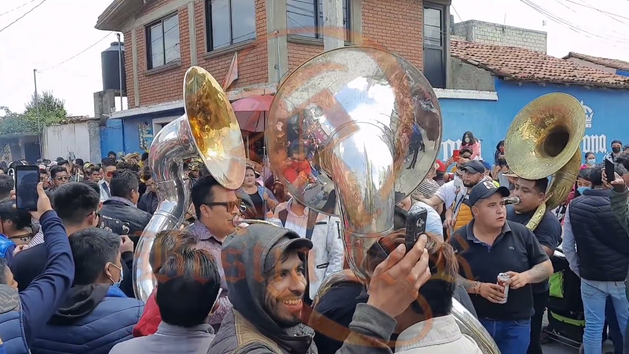 Medusa - Banda Aires Del Pacífico - en el carnaval de San Francisco Tlalcilalcalpan