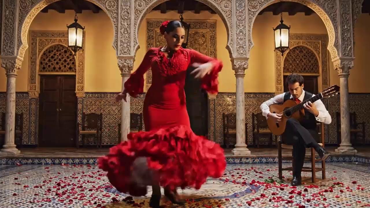 🎸 A Beautiful Flamenco Guitar! Gentle Guitar & Oud Flow with Emotion – Flamenco Music Dance 🌙