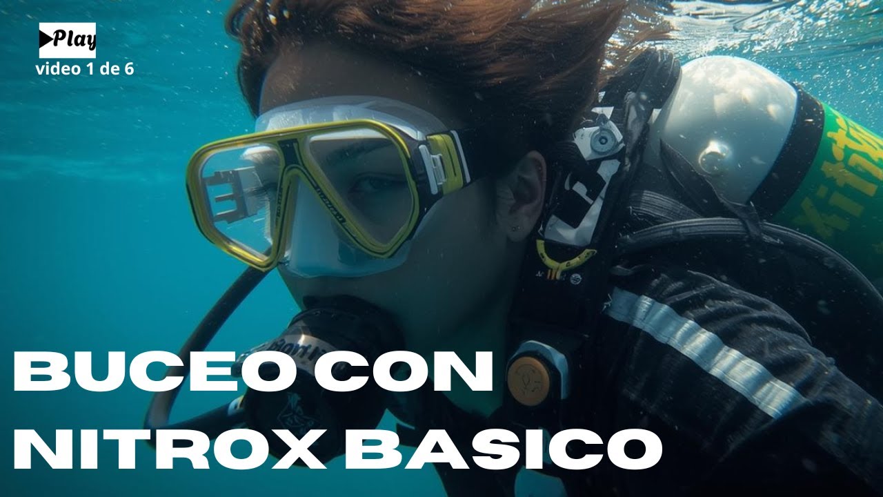 Descubre los secretos del buceo con NITROX, como alargar tus inmersiones.