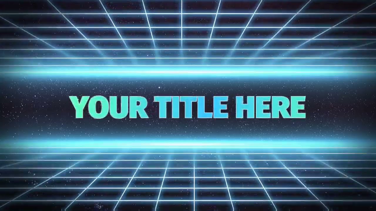 INTRO BLUE NEON | Intro#1 