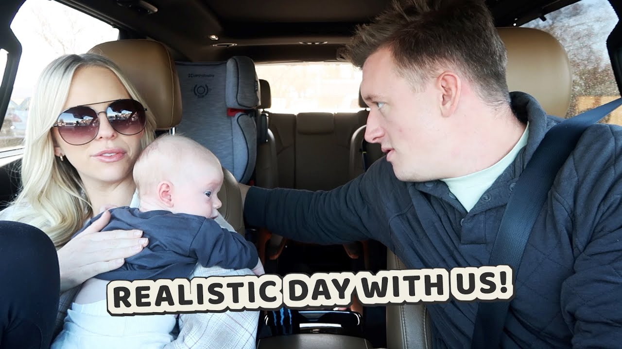 A VERY REALISTIC DAY IN OUR LIVES! / MOM & DAD OF 2  / Caitlyn Neier
