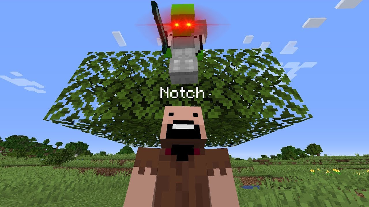 Minecraft Speedrunner VS Assassin ft. Notch