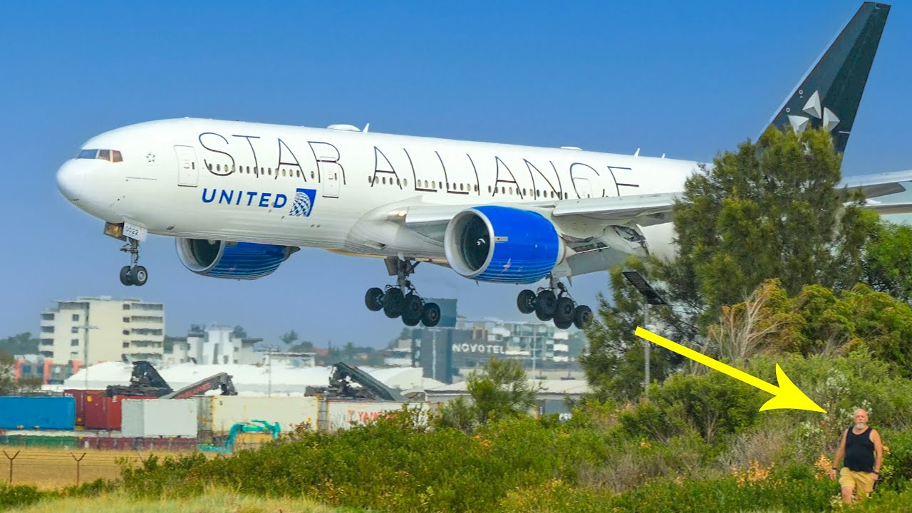 🛩️ ACTION‑PACKED CLOSE‑UP Landings on Sydney’s Runway 16L!