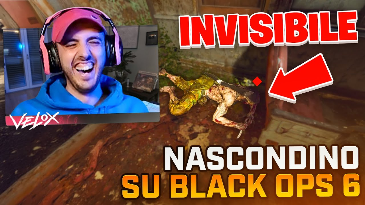 LO SCOPRO USARE UN GLITCH NEL MIO NASCONDINO SU BO6👀