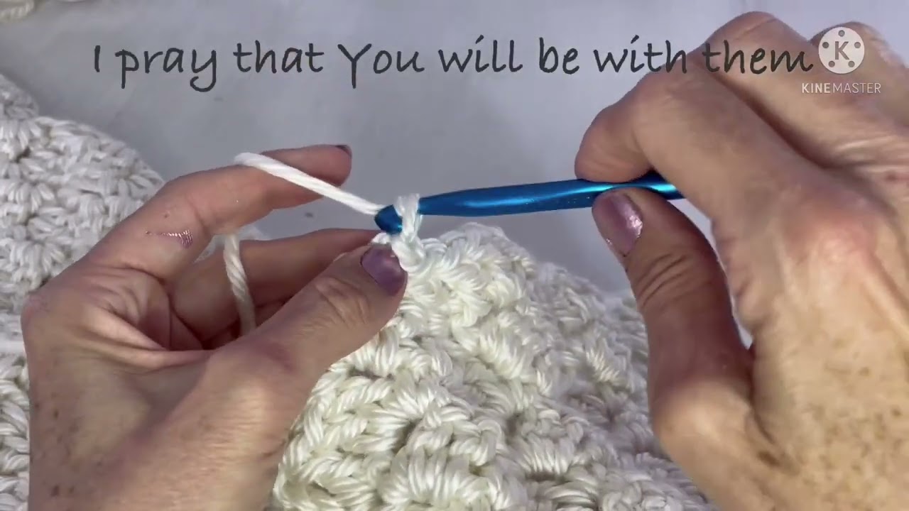 A Prayer Shawl of Healling a crochet gift.