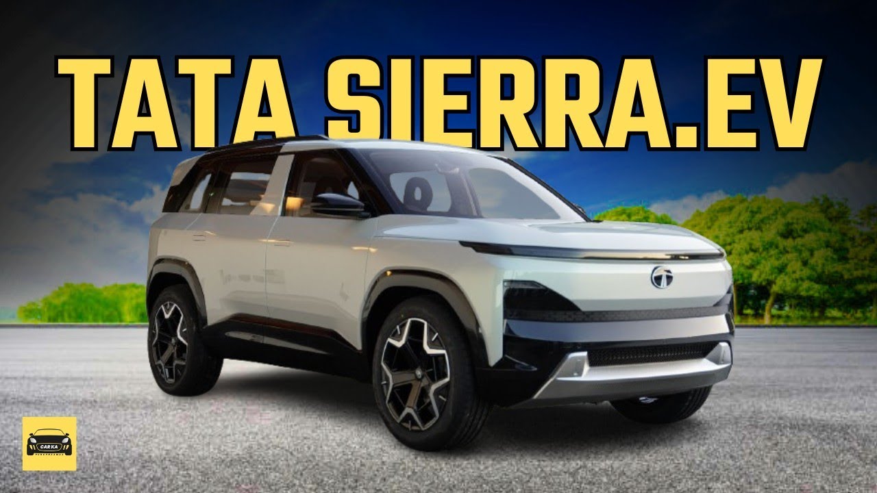 Tata Sierra EV : Base Model Battery, AWD, Price & Range Explained | Sierra EV