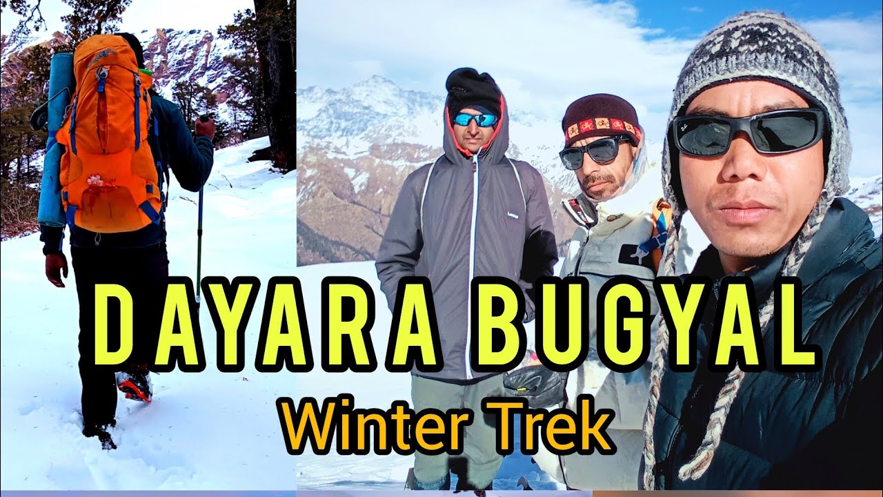 Dayara Bugyal Trek #dayarabugyal #wintertrek #wintertrekking #snow #winter
