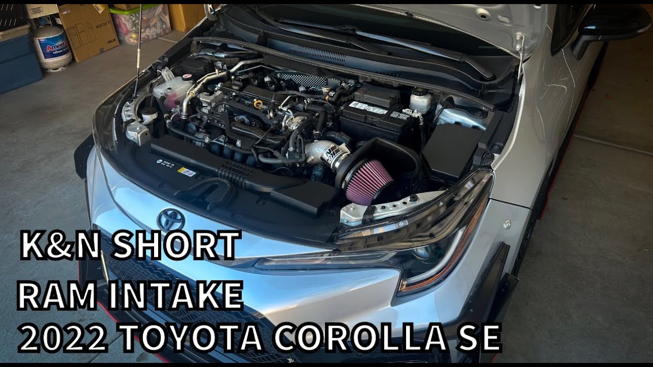 Car Vlog #5: K&N Short Ram Intake on 2022 Corolla!