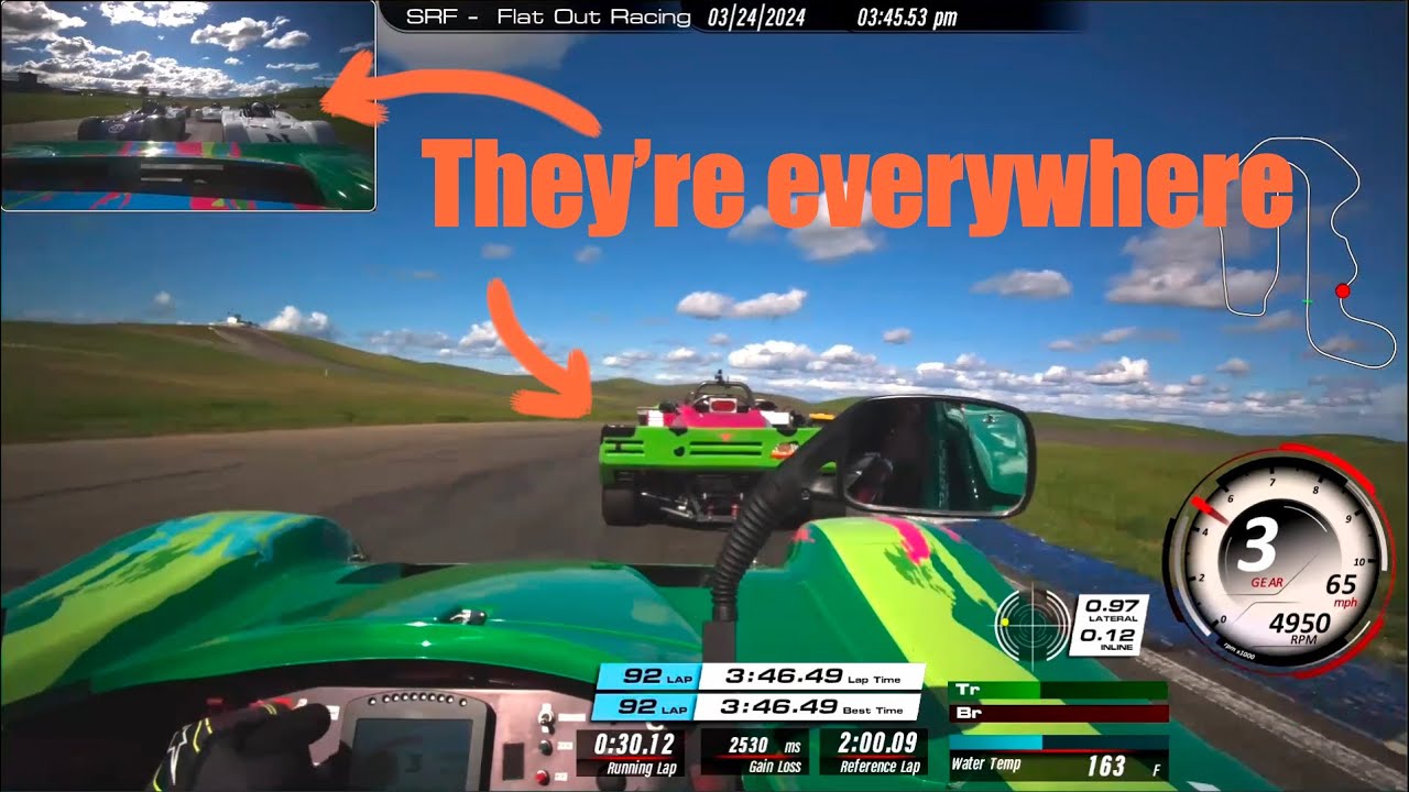 21 minutes of racing under pressure