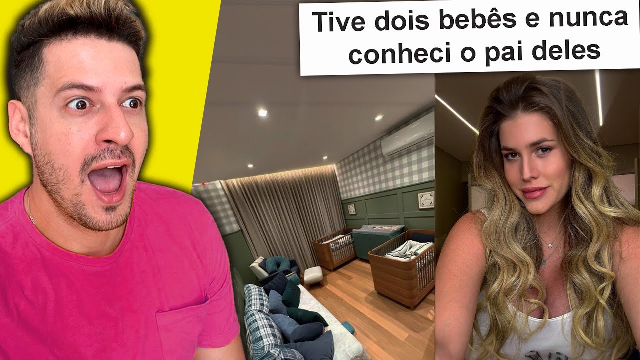 A seguidora teve dois bebês sem nunca conhecer o pai das crianças