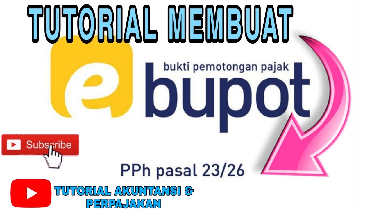 Cara Membuat e bupot pph 23 di djp online #tutorialpajak