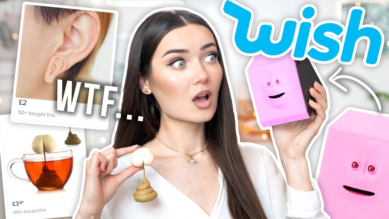 Trying Weird Items My Followers Chose From Wish! *SO CREEPY*