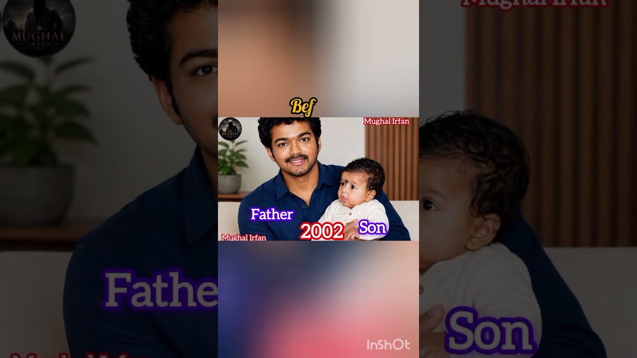 South famous Actor Vijay with Son Jason Sanjay with father cast then and now (2002 to 2026) #Actor