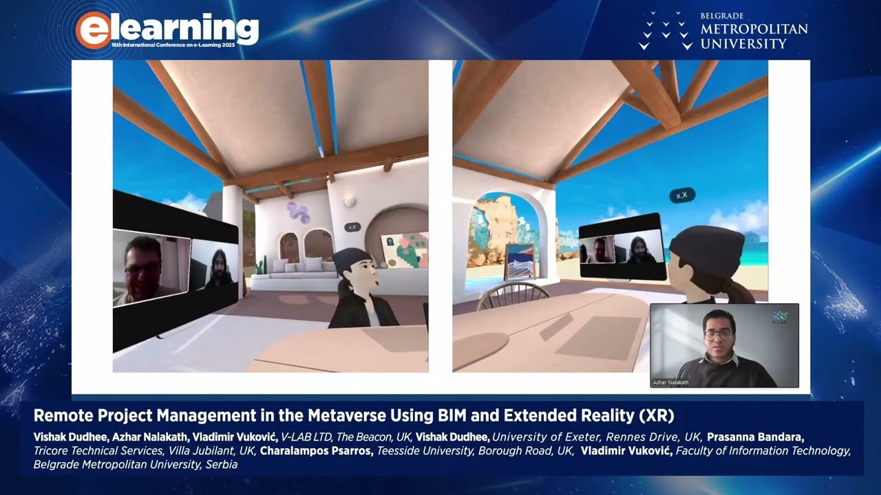 Remote Project Management in the Metaverse Using BIM and XR | eLearning Conference 2025
