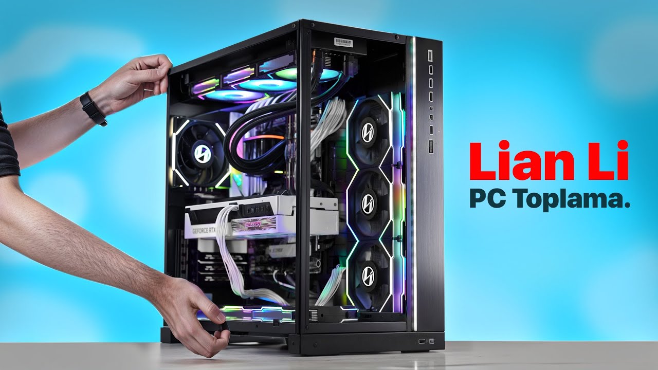 Lian Li Ekosistem PC TOPLAMA REHBERİ (Mıknatıslı Fanlar)