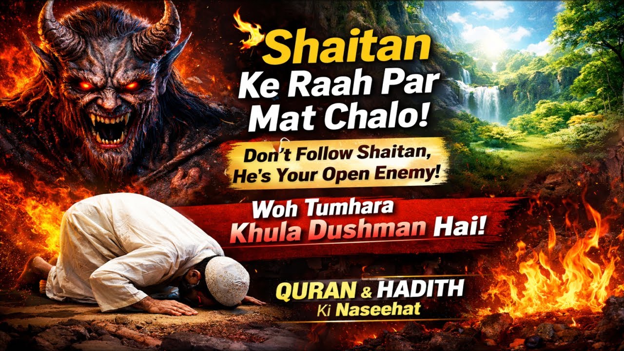 Shaitan Insaan Ka Azli Dushman Hai | Iblees Ki Chalain | Quran & Hadith Reality