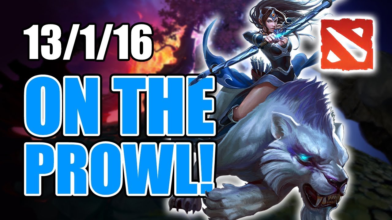 DOTA 2 - PATCH 7.07d - MIRANA MID - magic build [ON THE PROWL!]