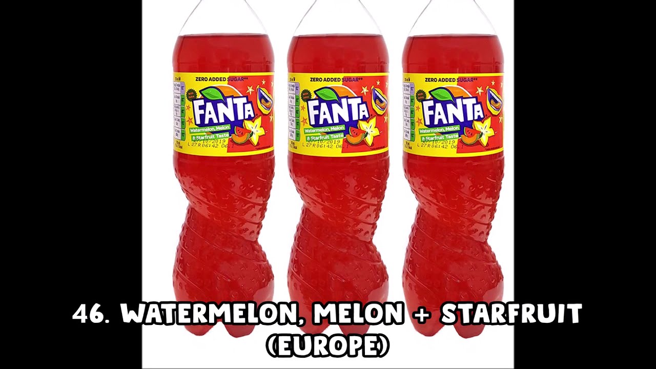 101 Flavours of Fanta!