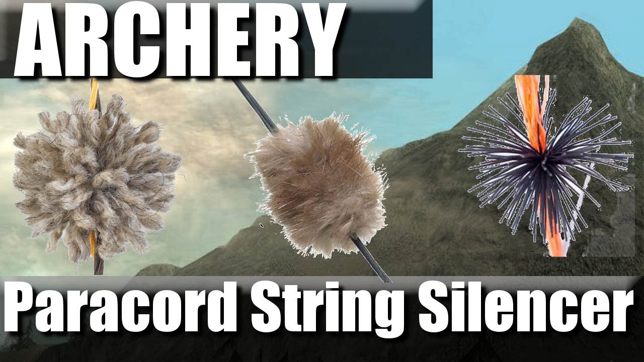 DIY Paracord Bow String Silencers | RevHiker
