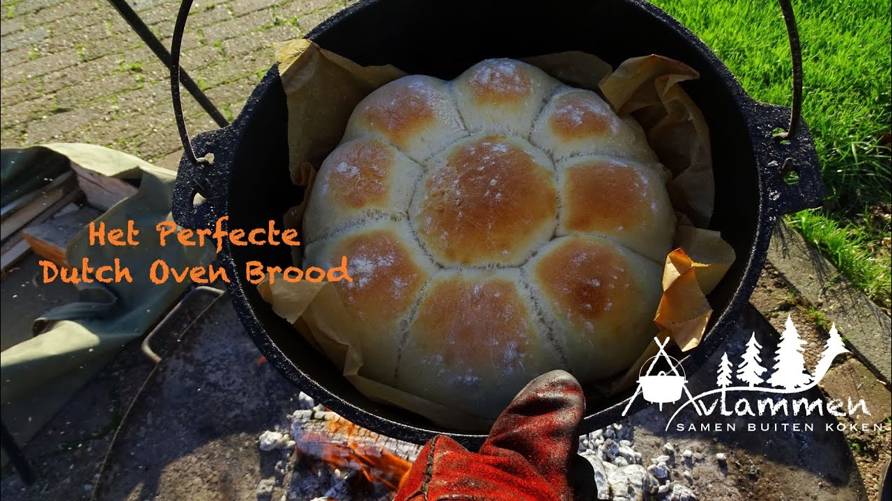 Het Perfecte Dutch Oven Brood | Dutch Oven Recept | Outdoor Cooking | Brood van Boven het Vuur