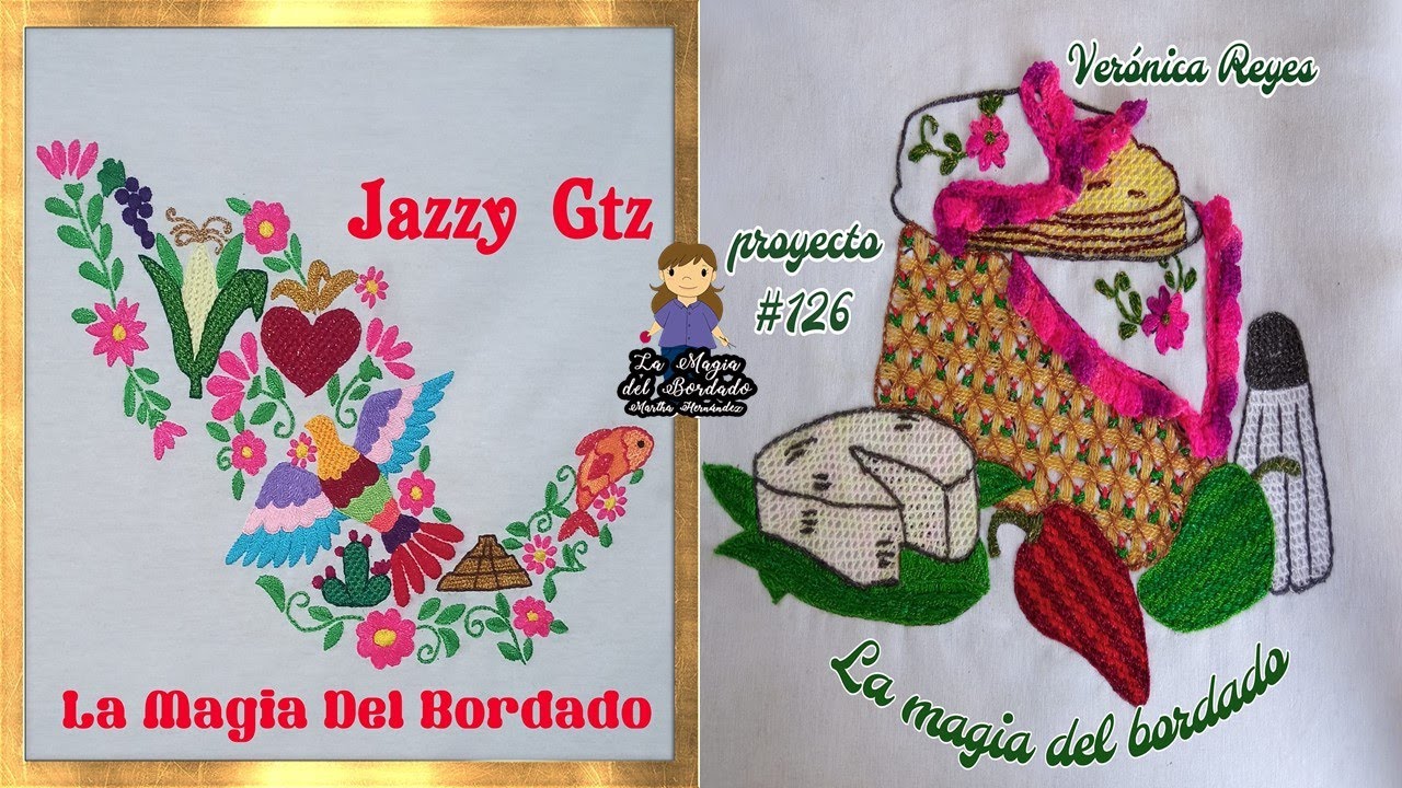 PROYECTO 126 MES SEPTIEMBRE 2023 MAGIA DEL BORDADO