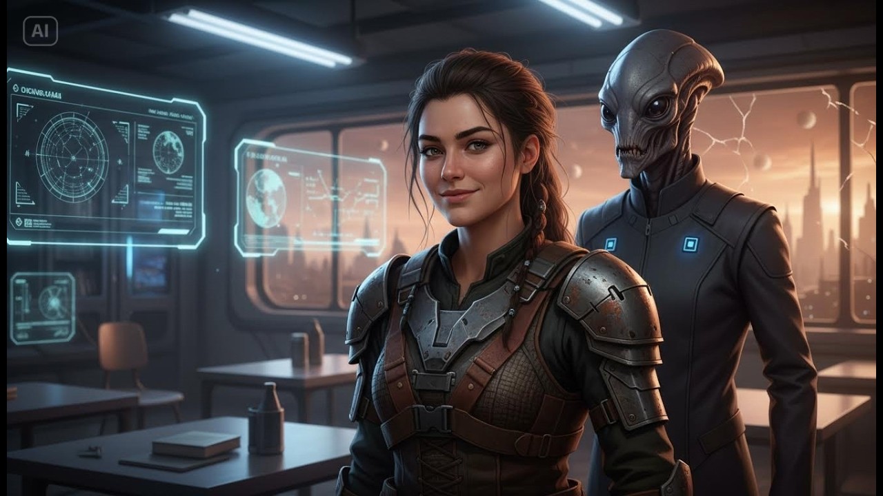 The Moment He Pulled a Knife in Class, the Deathworld Girl Smiled | HFY | Sci-Fi Story