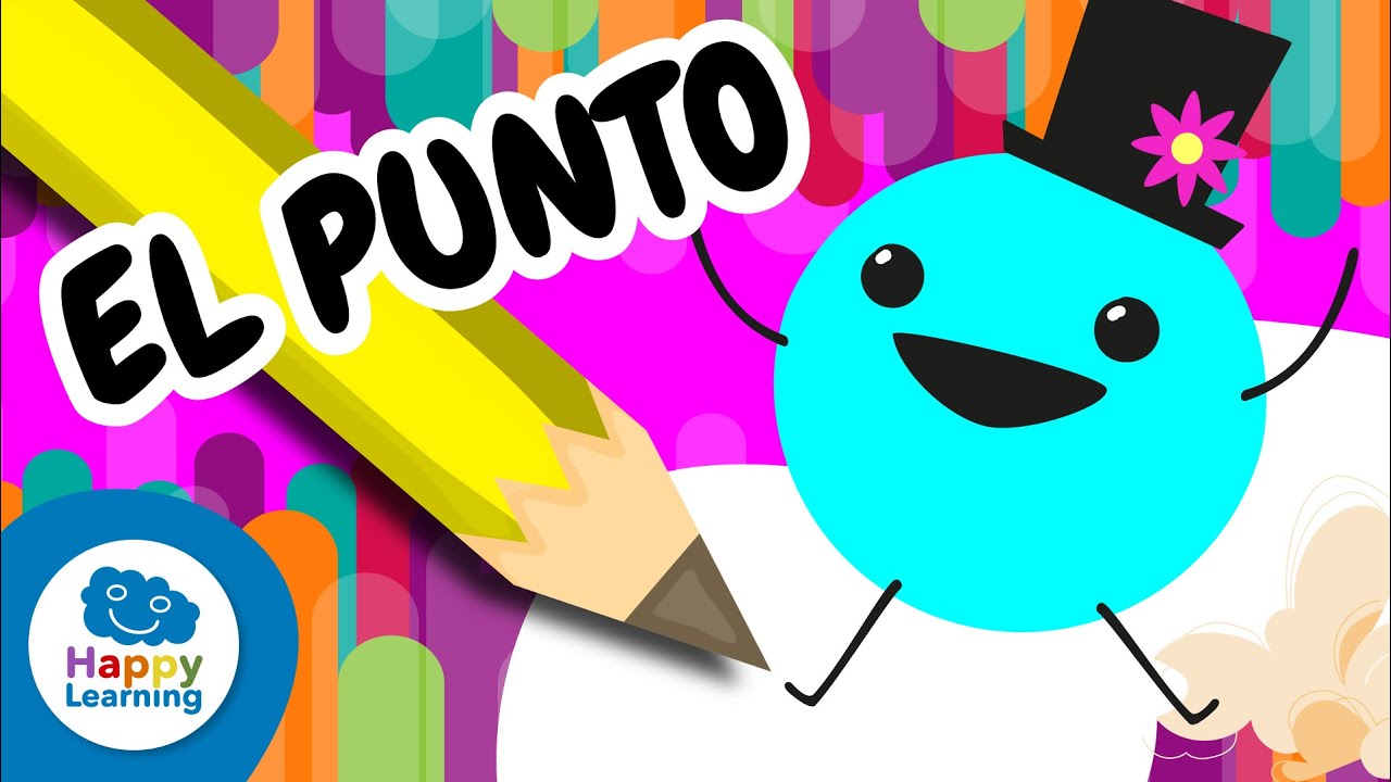 SIGNOS DE PUNTUACIÓN: EL PUNTO |Ortografía para Niños | Happy Learning #ortografia #gramática #happy